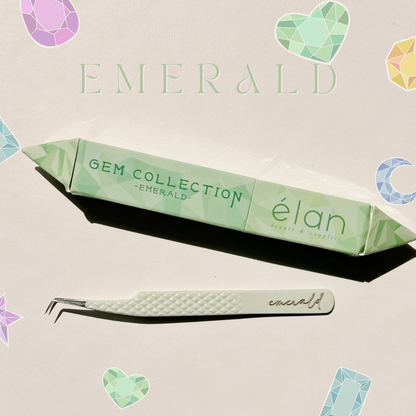 the GEM collection NANO GRIP tweezers