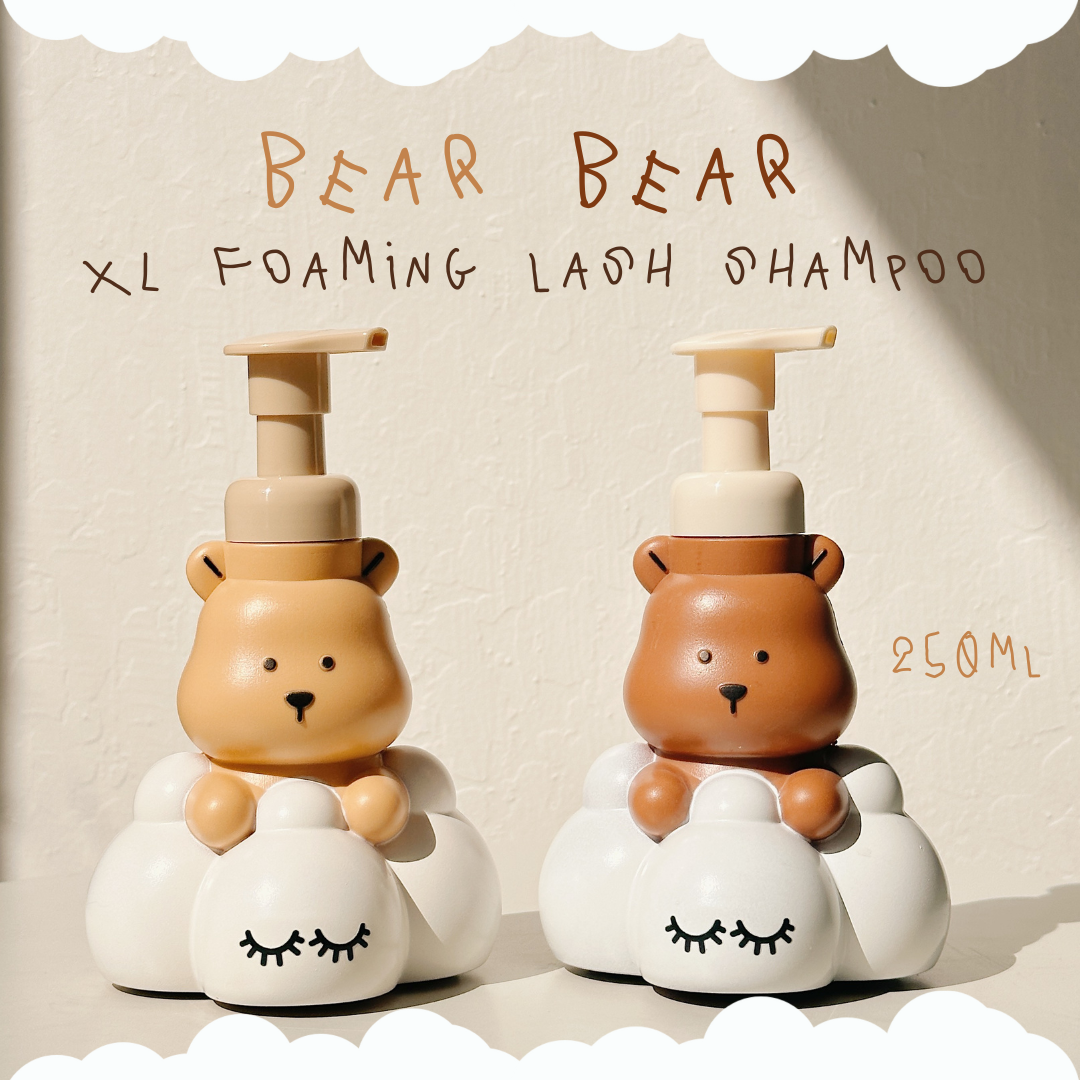 bear bear XL foaming lash shampoo (250ml)