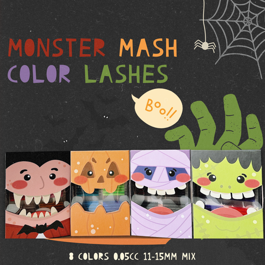 *OCTOBER exclusive* monster mash COLOR lashes