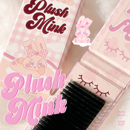 PLUSH MINK lash trays (PLUSH +FLUFF)