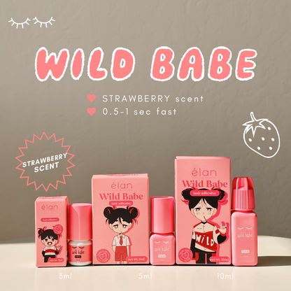 WILD BABE strawberry adhesive