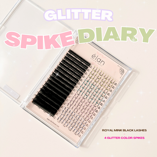 royal mink GLITTER SPIKE diary