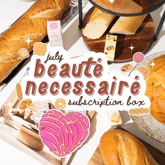 BEAUTÉ NÉCESSAIRE monthly subscription box *july*