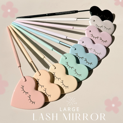 large lash mirror - for undereye