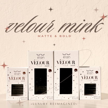 VELOUR MINK lash trays (MATTE & BOLD)
