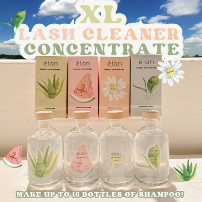XL lash cleaner concentrate (up to 16 bottles of shampoo!)