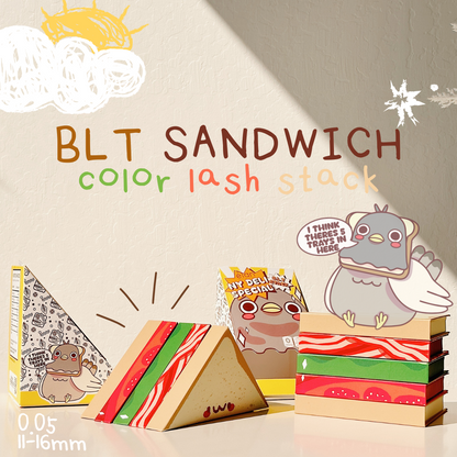 *FALL exclusive* BLT sandwich color lash stack
