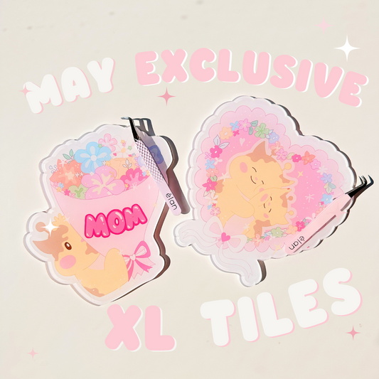 *MAY exclusive* XL magnetic lash tiles