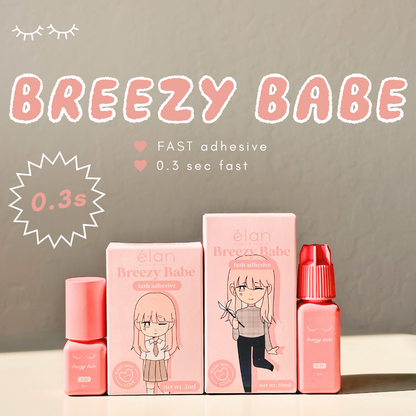 BREEZY BABE 0.3sec adhesive