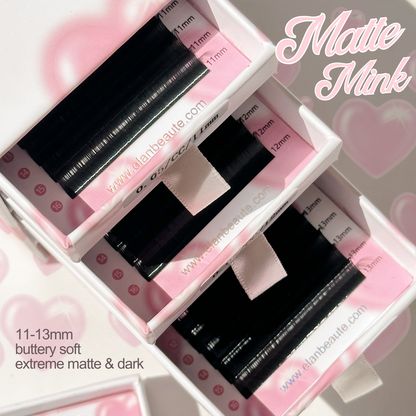 matte mink 5stack FUN lashes