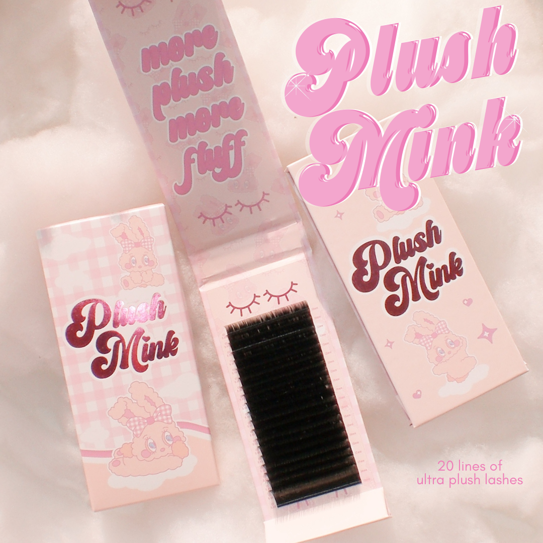 PLUSH MINK lash trays (PLUSH +FLUFF)