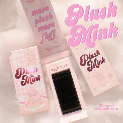 PLUSH MINK lash trays (PLUSH +FLUFF)