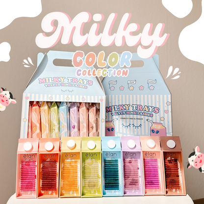 MILKY velvet color collection