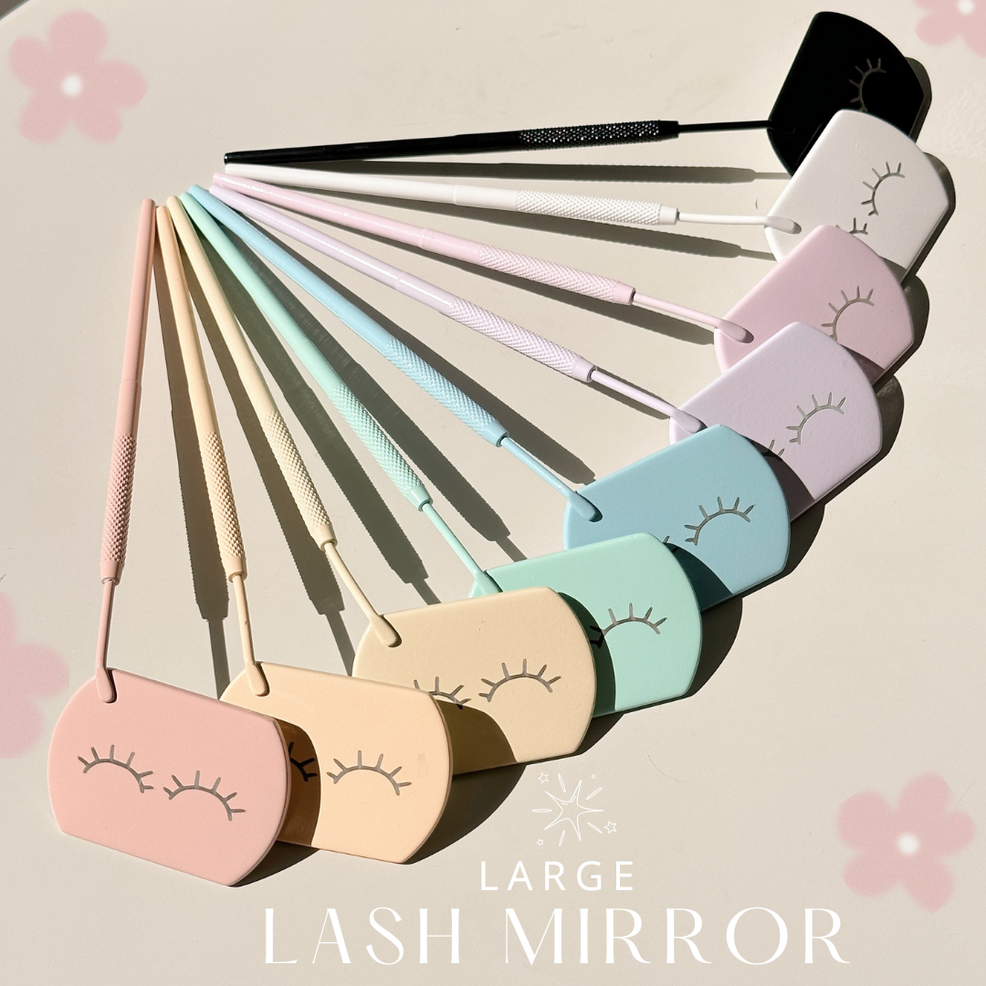 large lash mirror - for undereye