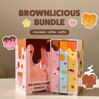 BROWN-LICIOUS matte mink brown lashes