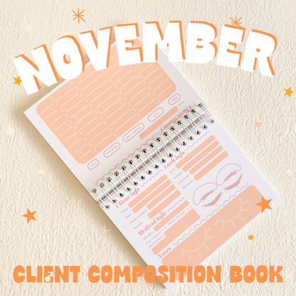 *NOVEMBER exclusive* turkey CLIENT BOOK
