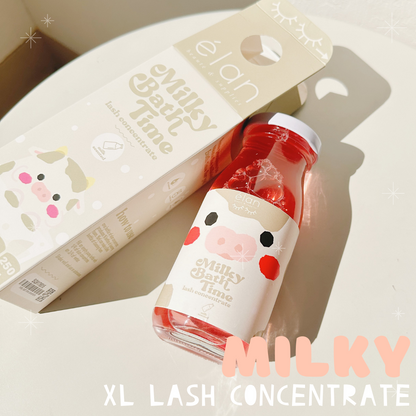 milky bath time XL lash concentrate (make up to 16 lash shampoos)
