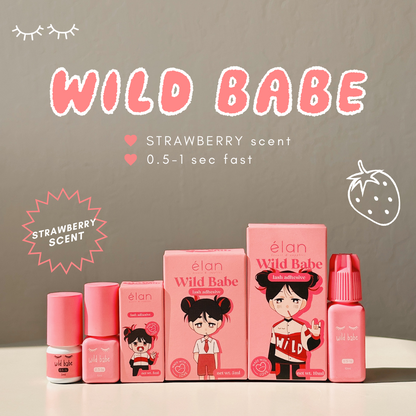 WILD BABE strawberry adhesive