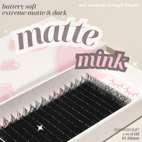 0.05 MATTE MINK lash tray