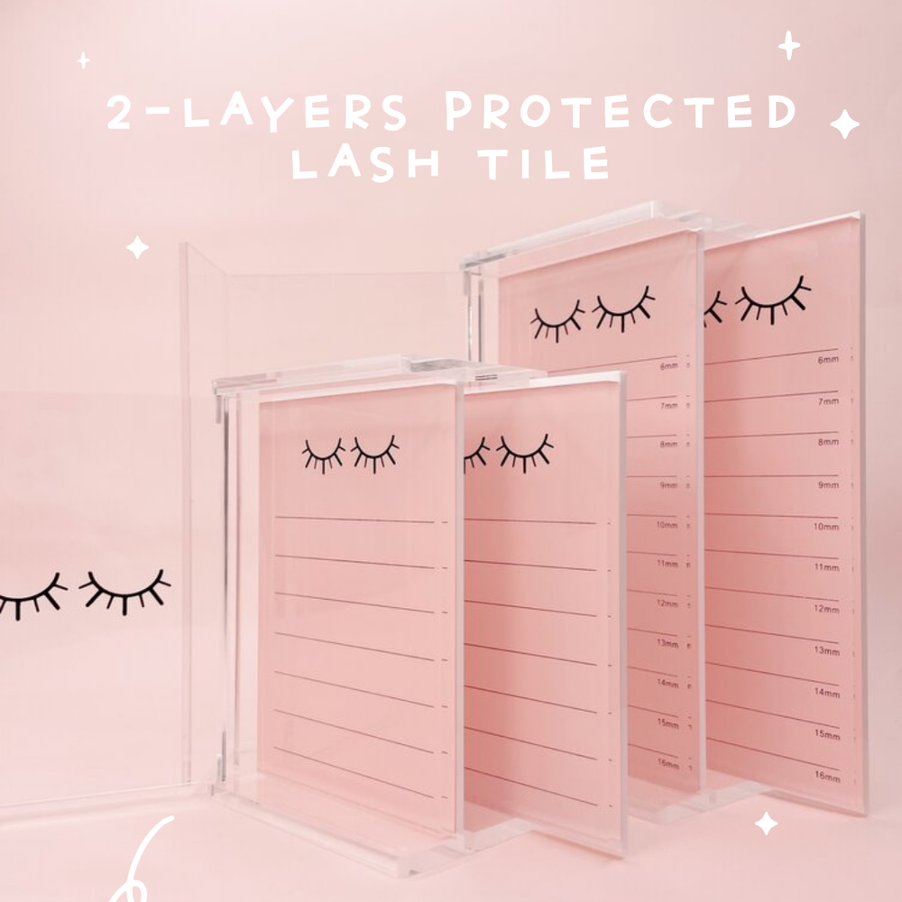 2-layers protected lash tile