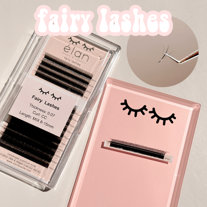 special YY lashes (fairy, W, clover)