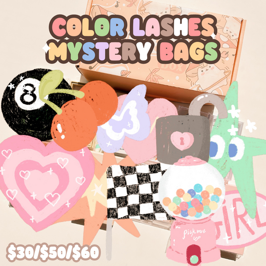 *OCTOBER exclusive* color lashes mystery bags