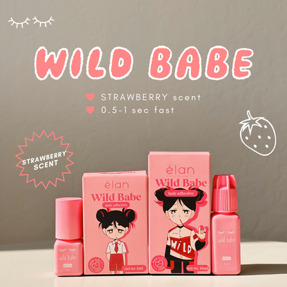 WILD BABE strawberry adhesive