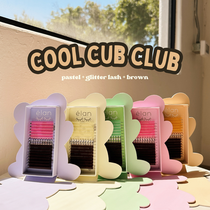 the cool cub club color lashes