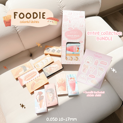 FOODIE collection COLOR SPIKES + lashes