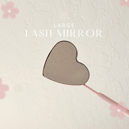 large lash mirror - for undereye
