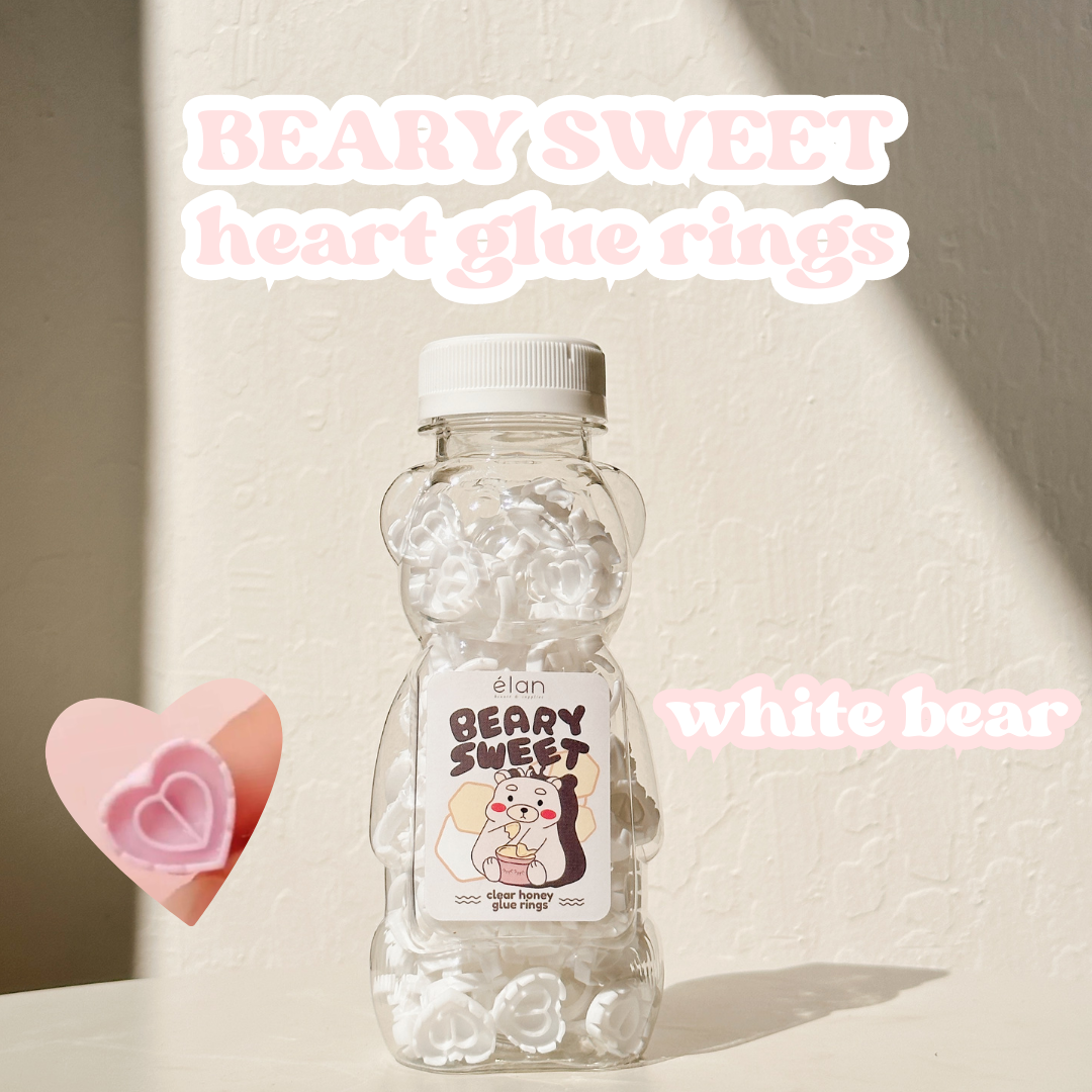 beary sweet glue rings