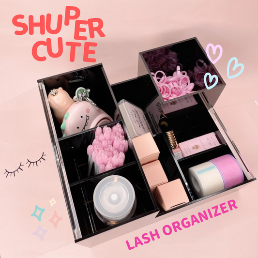 shuper cute lash organizer