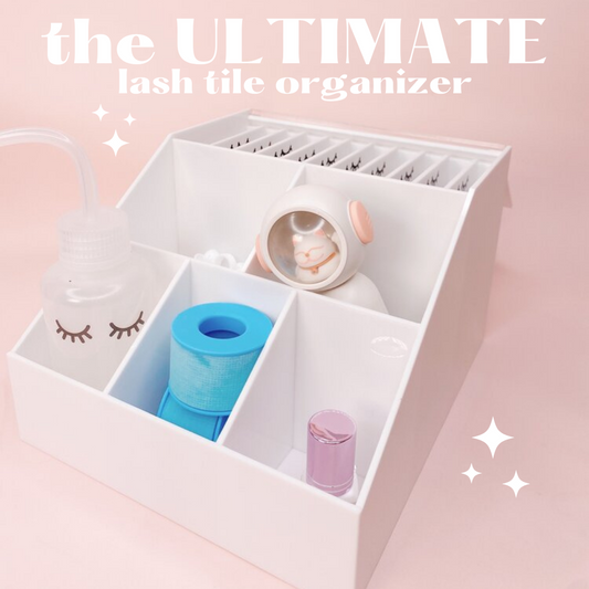 the ultimate lash tile organizer