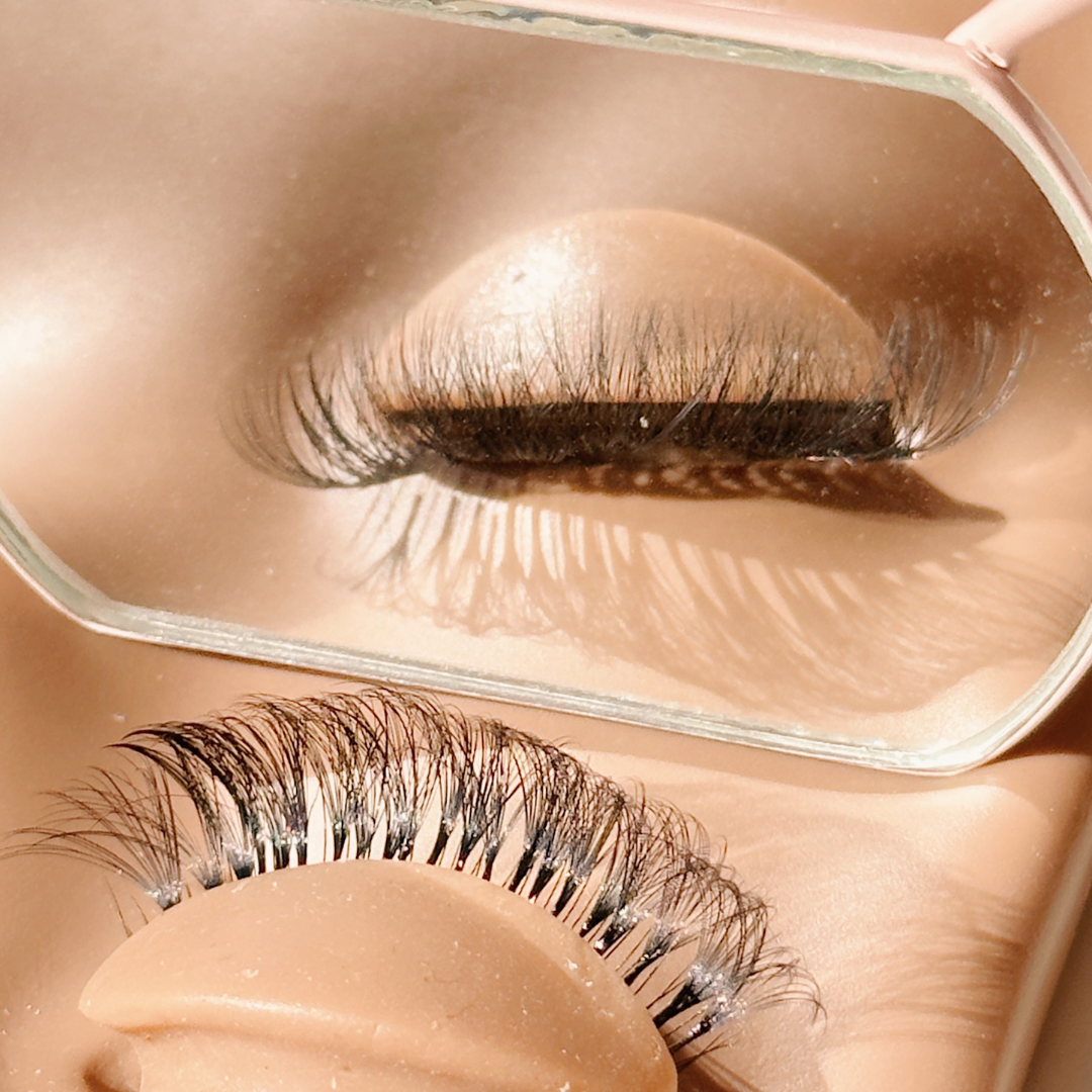 large lash mirror - for undereye