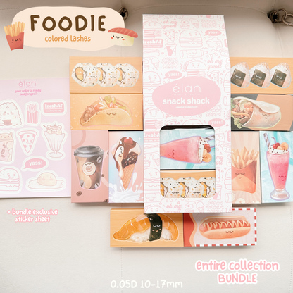 FOODIE collection COLOR SPIKES + lashes