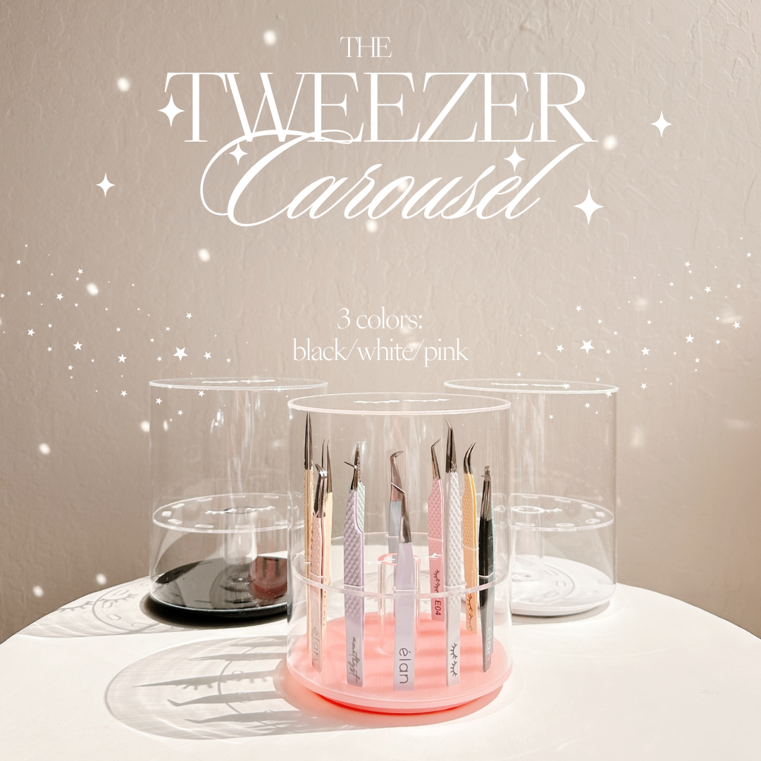 tweezer carousel display (can fit 12 tweezers)