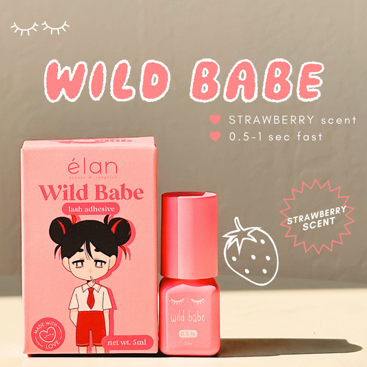 WILD BABE strawberry adhesive