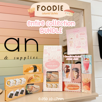 FOODIE collection COLOR SPIKES + lashes