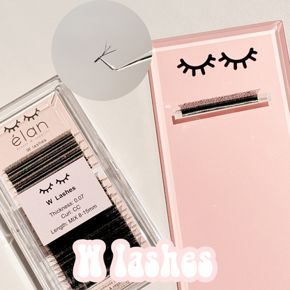 special YY lashes (fairy, W, clover)