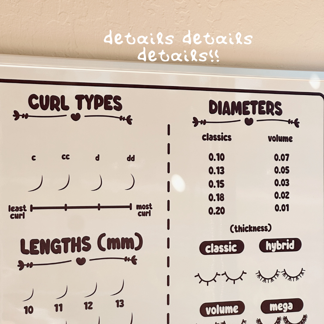 lash educator whiteboard