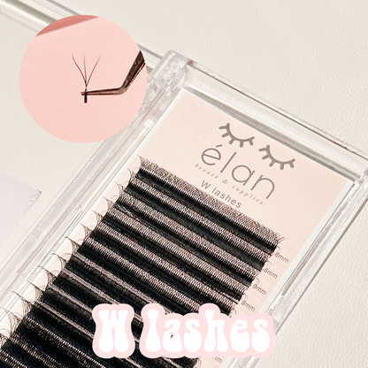 special YY lashes (fairy, W, clover)