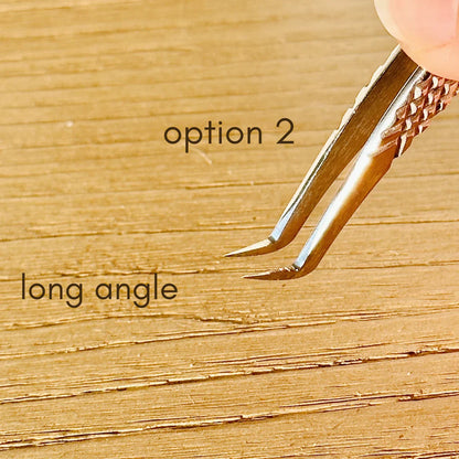 PRIVATE LABEL lash tweezers (BULK)