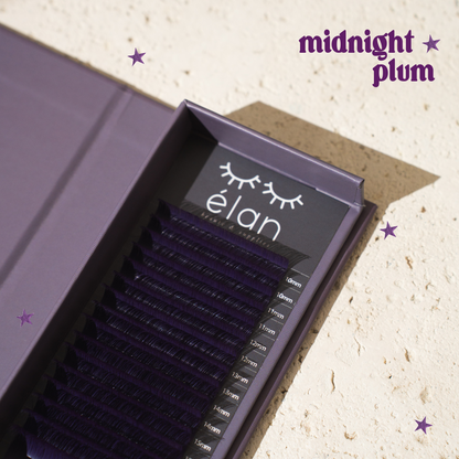 midnight matte cashmere color lashes