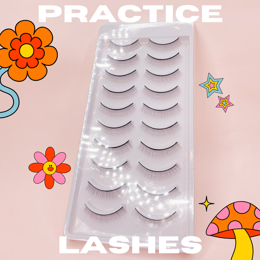 practice lashes