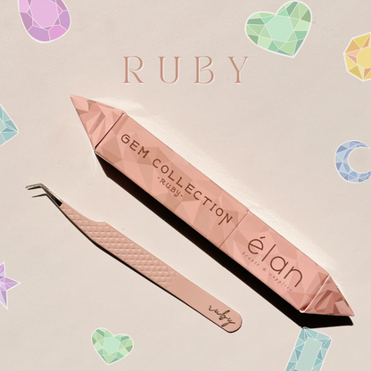 the GEM collection NANO GRIP tweezers