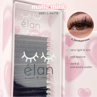 0.05 MATTE MINK lash tray