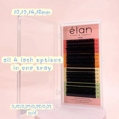 SAMPLE of PRIVATE LABEL lash extension tray