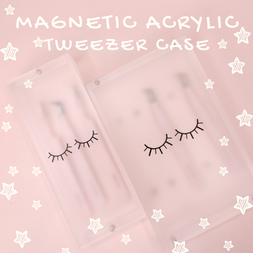 magnetic acrylic tweezer case