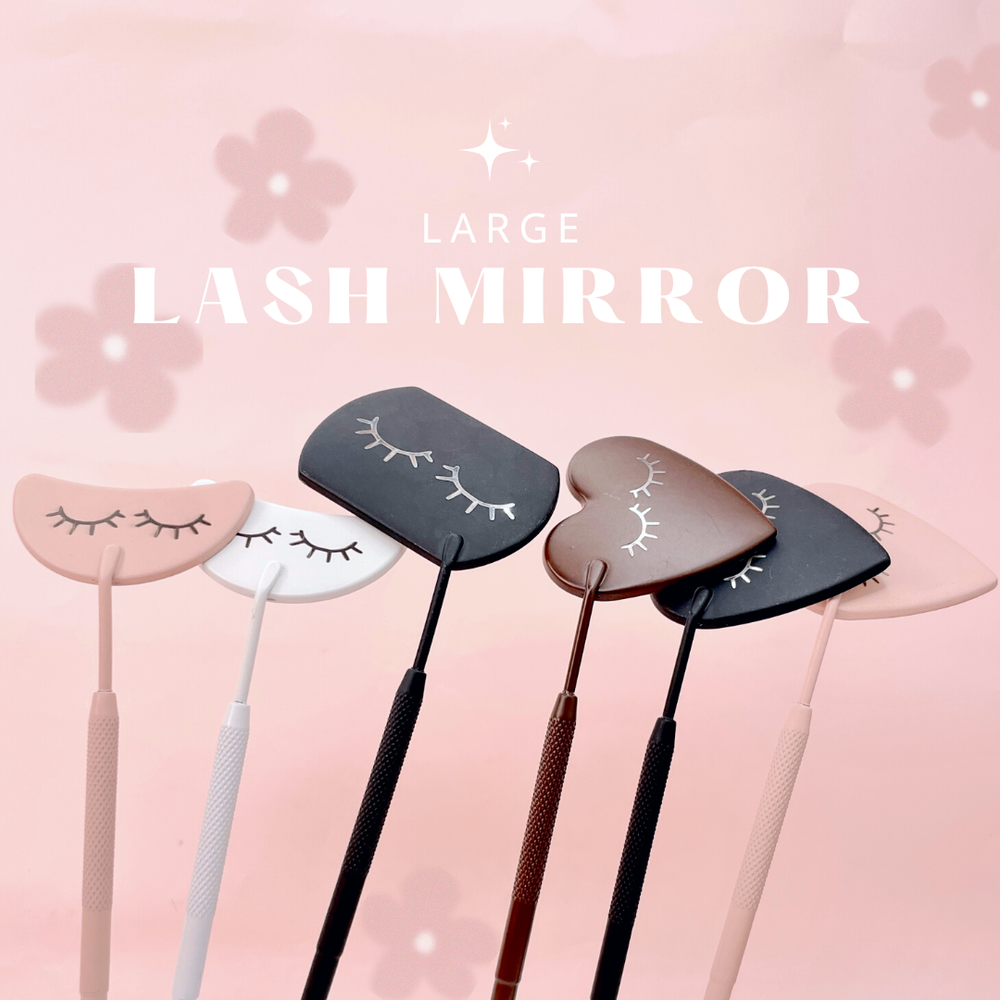 large lash mirror - for undereye