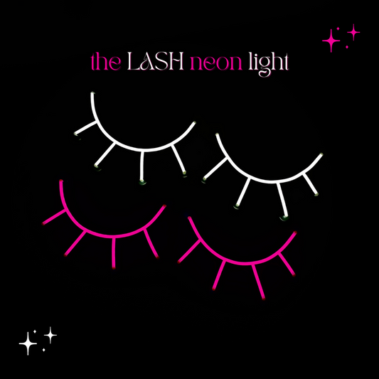 LASH neon light